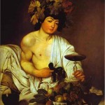 Dios del vino- Baco. Caravaggio, h.1597. Galería de los Uffizi. Crédito: revistadeletras