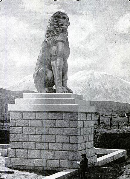 El león de Queronéa Crédito: Wikipedia Commons