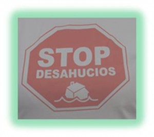 Stop Deshaucios. Ilustración: Pilar Cortés