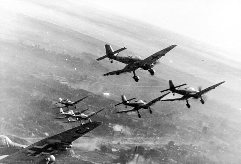 Aviones de la luftwaffe alemana