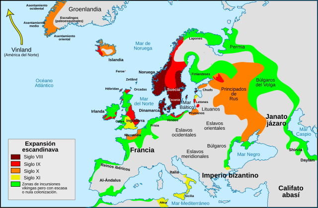 Expansión en la era vikinga