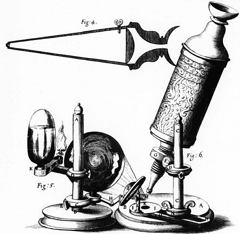 Microscopio de Robert Hooke