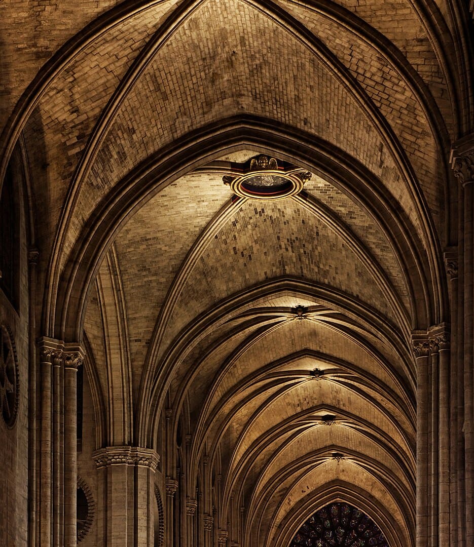 Interior Notre Dame Paris