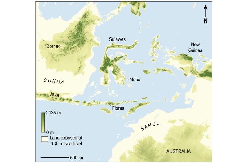 Mapa de Asia Pacífico