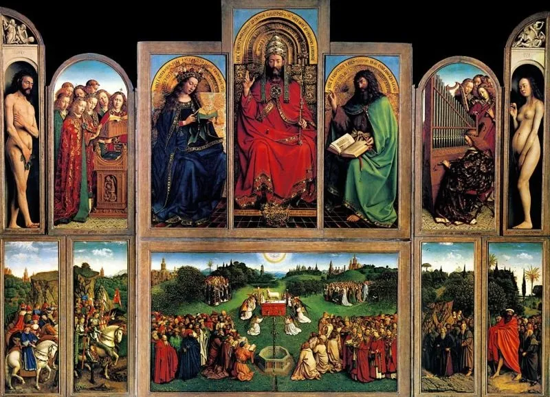 Paneles del retablo de Gante